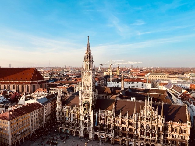Best things to do in Munich: New Town Hall and Marienplatz from St. Peter’s Tower